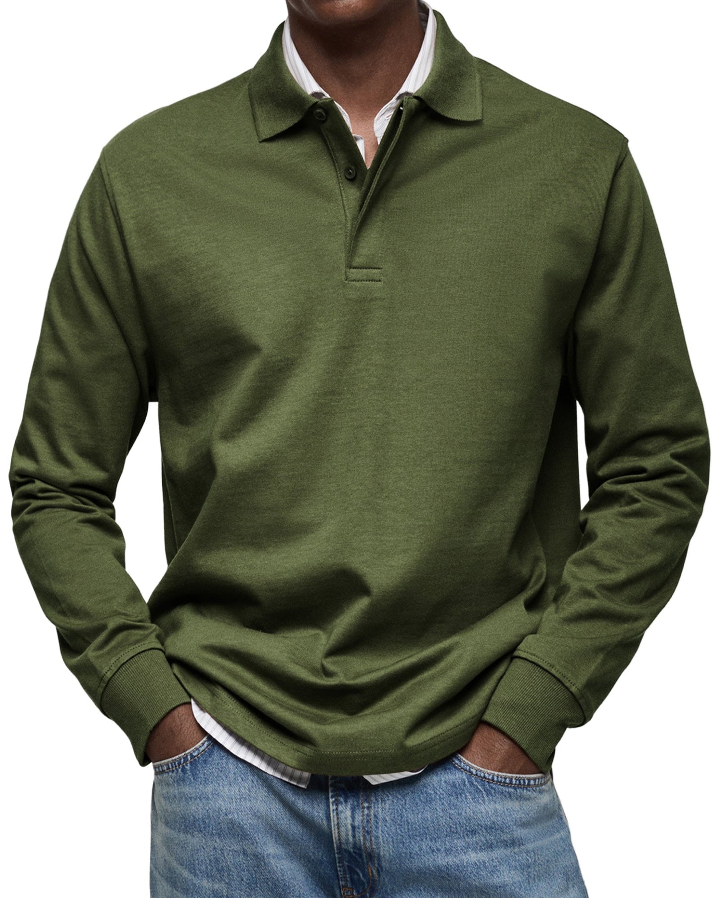 MARK™|POLO MANICHE LUNGHE