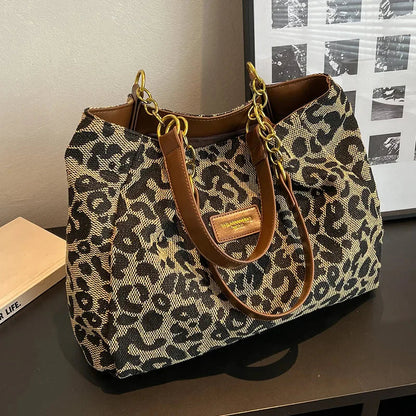 NINA™|BORSA TOTE CHIC MACULATA