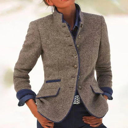 VALERY™|CARDIGAN A COLLO ALTO