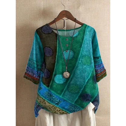 FLORIANA|TOP BOHO COLORATO