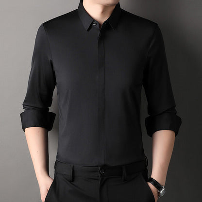 SALVINO™|CAMICIA ANTIPIEGA STRETCH 
