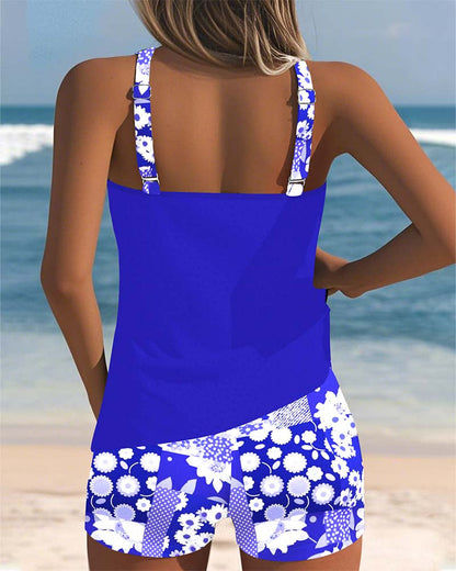 GINEVRA™|TANKINI FLOREALE COMODO 