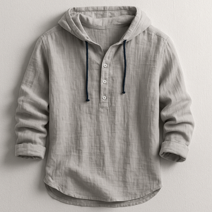 ALDRIN™|CAMICIA CON CAPPUCCIO