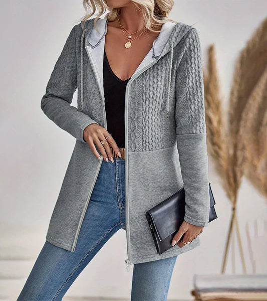 ELVIRA™|FELPA CON CAPPUCCIO