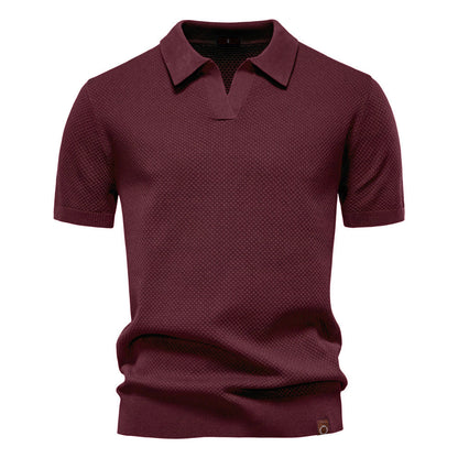 ALFONSO™|Polo Strutturato Moderno