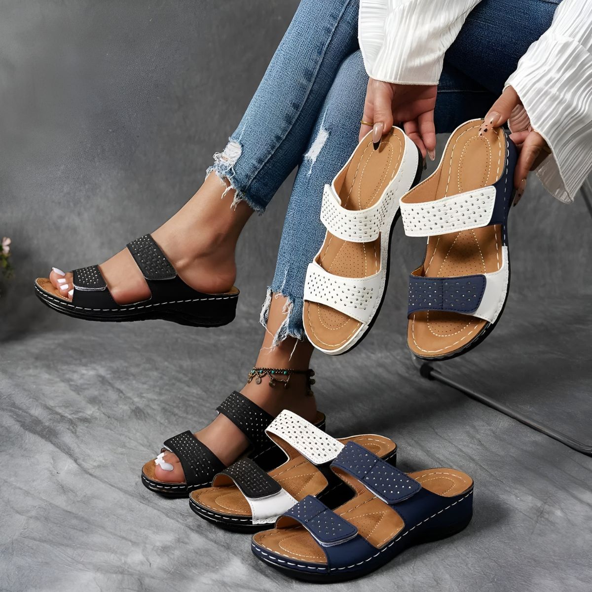 SHERRY™|SANDALI ORTOPEDICI 