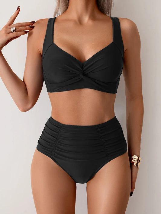 MIRELLA™|BIKINI FASCIA INCRESPATO 