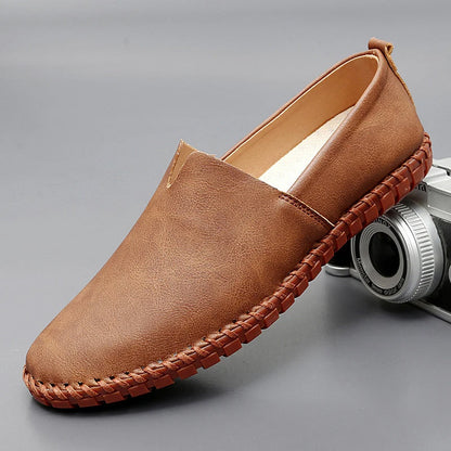 GIORDI™|MOCASSINI IN PELLE ARTIGIANALE 