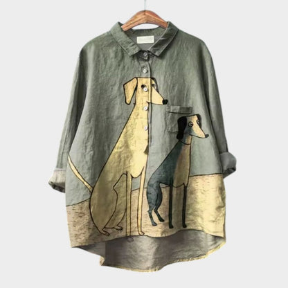 ALMIRA™|CAMICIA CANINA OVERSIZE 