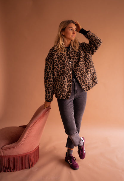 DANIELA™|GIACCA LEOPARDATA CHIC 