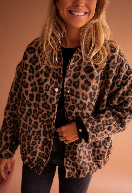 DANIELA™|GIACCA LEOPARDATA CHIC 