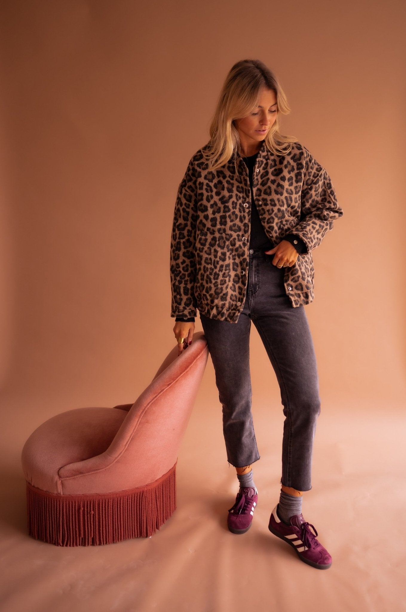 DANIELA™|GIACCA LEOPARDATA CHIC 