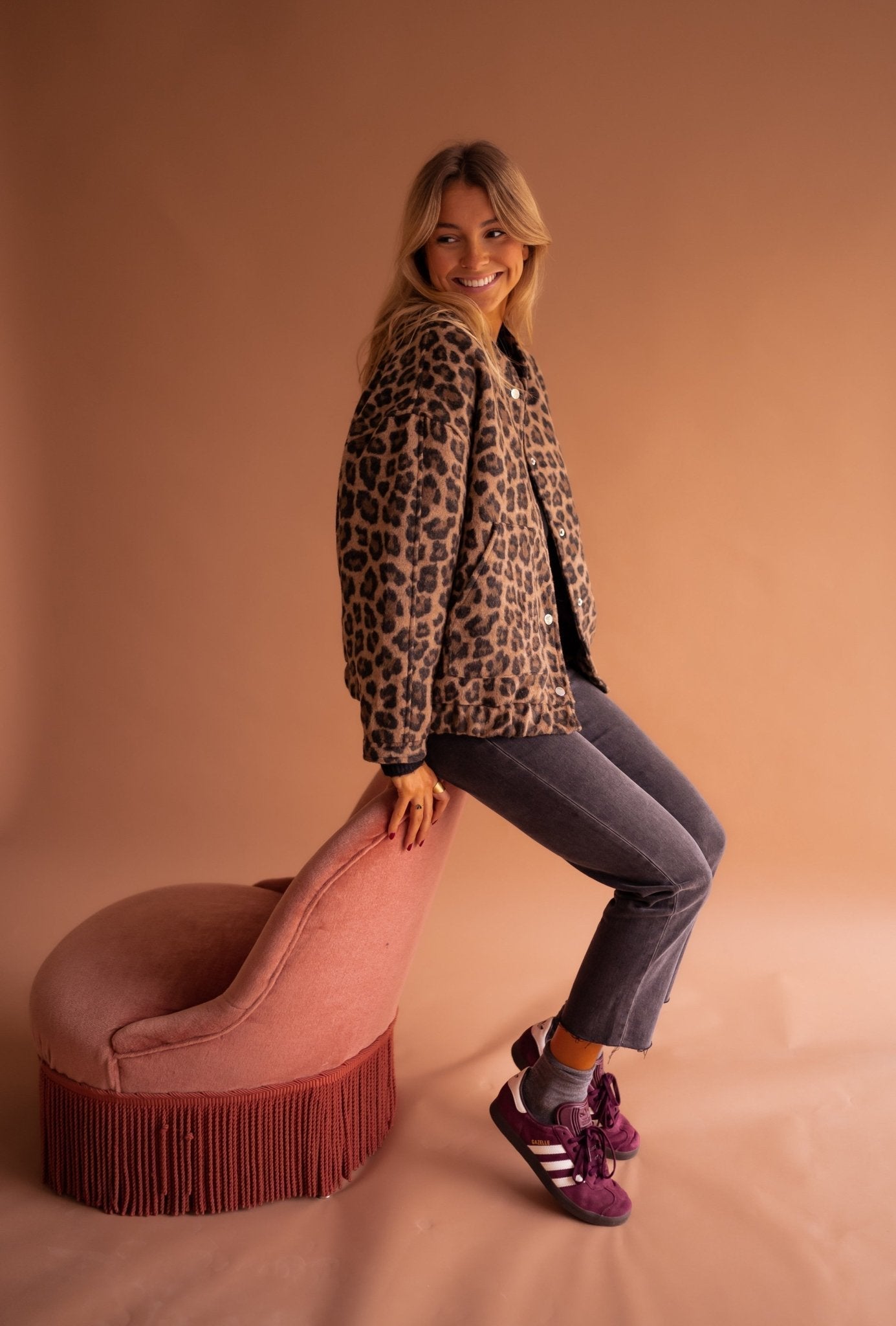 DANIELA™|GIACCA LEOPARDATA CHIC 