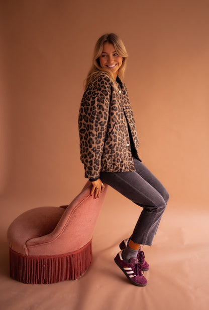 DANIELA™|GIACCA LEOPARDATA CHIC 