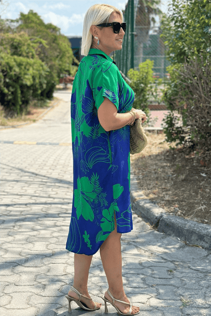 ALLEGRA™|Abito con Stampa Floreale